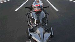 【世界之最】川崎H2R摩托车26S提速至400KM/H感受贴地飞行!